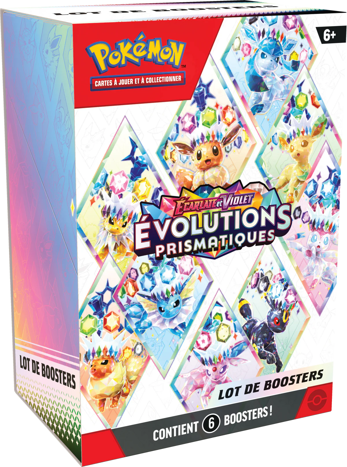 Bundle de 6 boosters - Écarlate et Violet - Évolutions Prismatiques EV08.5 🇫🇷