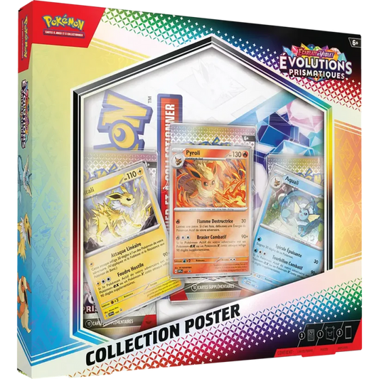 Coffret Collection Poster - Écarlate et Violet - Évolutions Prismatiques EV08.5 🇫🇷